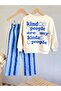 Barbosa Sweatshirt Pants Eşortman Stylish 2-Piece Cotton Unlined Set Unisex - 6