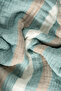 100% Cotton Double Muslin Blanket/Bedspread 210X225, Lightweight, Breathable, Double-Sided - 2