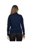 Turtleneck Basic Sweater Navy Blue - 6