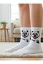 Panda Paw Written Tennis Sports Socks