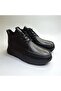 Full Orthopedic Genuine Leather Non-Slip Sole Heel Spur Brown Mother Boots - 2