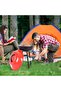 AUTO FAMILY Portable Folding Charcoal Grill – Compact BBQ Barbecue for Outdoor Camping - 6