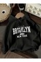 Hooded Sweatshirt Brooklyn New York Themed Comfortable and Stylish Design Unisex Women Men New Season