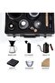AUTO FAMILY Premium Portable Pour-Over Coffee Maker Set 10Pcs – Complete Travel Brewing Kit - 3
