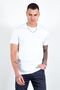 White Men's Basic T-Shirt |   Mes216959-01 - 2