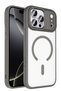 iPhone 17 Pro Case Chrome Mica Magsafe Transparent Back with Sensitive Button Soft Colored Matte Edges