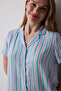 Bon Vivant Shirt Pants Lilac Pajama Set - 2