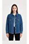 Women's Denim Jacket Blue – Comfortable and Stylish Casual Denim Jacket
