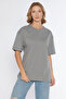 Black Horn Men's Crew Neck 100% Cotton Oversize T-Shirt - 6