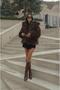 Dark Brown Premium Faux Fur Jacket - 3