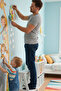 Safari Animals Door Edge Children's and Baby's Room Wall Sticker Set - 2