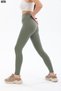 Women's Black Tights Ribbed High Waist Ribbed Tights