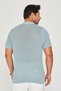 Aqua Thin Summer Soft Cotton Zipper Polo Neck Knitwear Tshirt Ee100511598 - 5