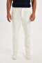 Relax Fit Relaxed Cut Straight Leg Cotton Summer Fabric Trousers D4251Ax24Sm