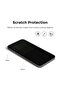 [ 2 Pack ] Screen Protector for Samsung Galaxy A30s Tempered Glass Shock Proof Bubble Free HD Clear Scratch Resistant Full Screen Coverage - Black - 5