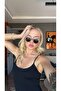 Ce Certified Uv400 Protection Sunglasses Women'S/Men's White Frame - 4
