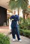 Women's Hijab Tracksuit Set Two-Piece Bottom - Top Set - 4