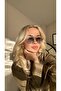 Damla Design Green Frame Green Glass Unisex Sunglasses