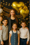 5 Pieces Golden Yellow Gold Heart Foil Balloon 45cm Special for Valentine Flying with Helium - 2