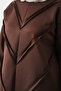 Front V-Neck Detailed Tunic Brown - 7