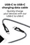 1.2M USB-C to C Cable 3A Fast Charging & 480Mbps Data – Black - 3