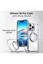 360° Rotating Magnetic Case for iPhone 16 Pro – Shockproof & Kickstand - 2