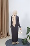 Mercerized Dress with Braided Hair - 5