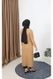 Mercerized Long Cardigan with Pocket Detail - 5