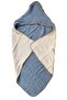 75x75cm, 4 Layers Muslin Fabric, Baby Head Swaddle Bath Drying Towel - 3