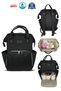 Paris Women's and Mother's Baby Bag Black