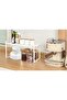 Expandable Storage Rack Metal Shelf Storage Organizer for Cabinets and Countertops and Under Sink - 3