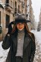 Gray Gradient Fedora Hat