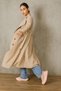Double-Breasted Neck Trench Coat - 2