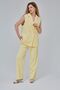 Yellow Loose Cut Baggy Pants - 3