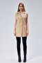 Women's Long Double Breasted Woven Vest - 2