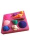 3-Piece Sea Shell Mussel, Fish Mermaid Tail Star Silicone Mold K-172 K-605 K-1426 - 4