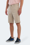 Easily Set of 2 Men's Beige - Navy Blue Shorts - 2