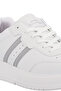 Zipper I Men's White / Gray Casual Sneakers - 4
