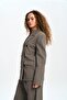 Bianda Striped Smoke Blazer - 4