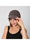 Anthracite Nubuck Suede Unisex Cap Hat - 3