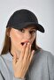 Anthracite Cashmere Fabric Unisex Hat - 2