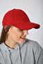 Red Cashmere Fabric Unisex Hat - 4