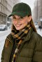 Khaki Nubuck Suede Unisex Cap Hat