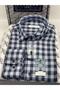 Classic Long Sleeve Winter 100% Cotton Checked Collar Buttoned Bottom Men's Shirt with Gift Box Fs-001988 - 2