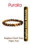 Natural Stone Tiger Eye Bracelet - 5