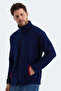 Safrano I Men's Fleece Navy Blue - 3