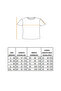 2 Pieces Short Sleeve Lycra Crew Neck Blouse Black White - 3