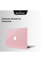 Hard Shell Case for MacBook Air 13.6 (2025) – Solid Pink, Scratch-Resistant - 2
