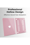 Hard Shell Case for MacBook Air 13.6 (2025) – Solid Pink, Scratch-Resistant - 7