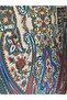 Anatolian Motifs | Ethnic-Patterned Cotton Shawl - 4